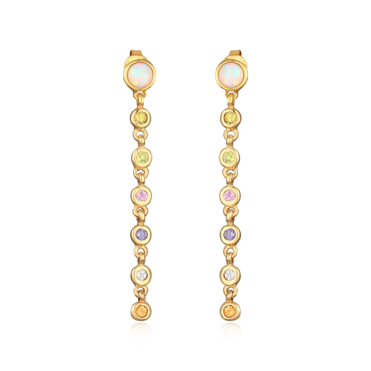 54 Glam Edelstein Ohrringe