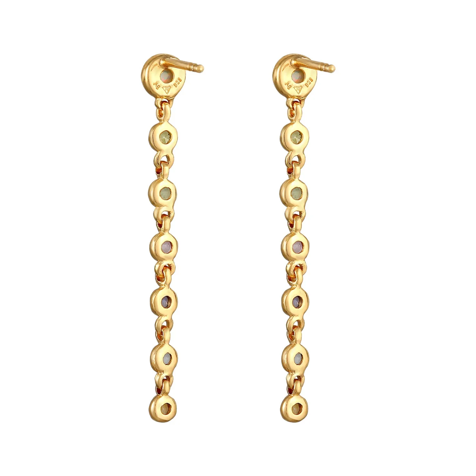 54 Glam Edelstein Ohrringe