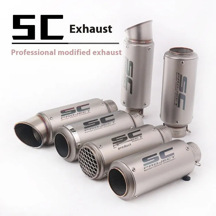 Large, Medium And Small Motorcycle Sports Car Modified Exhaust