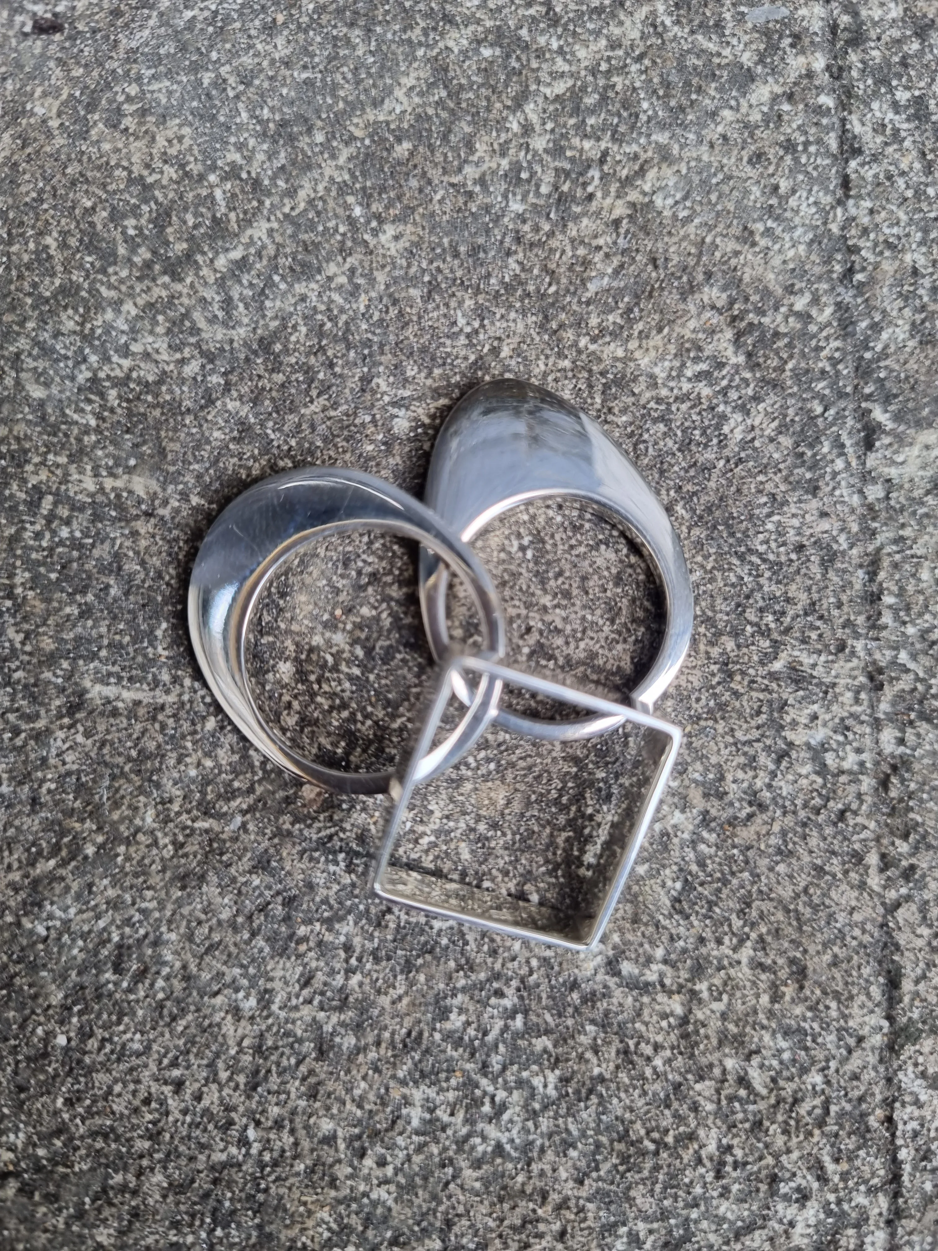 Small Oval Stacking ring
