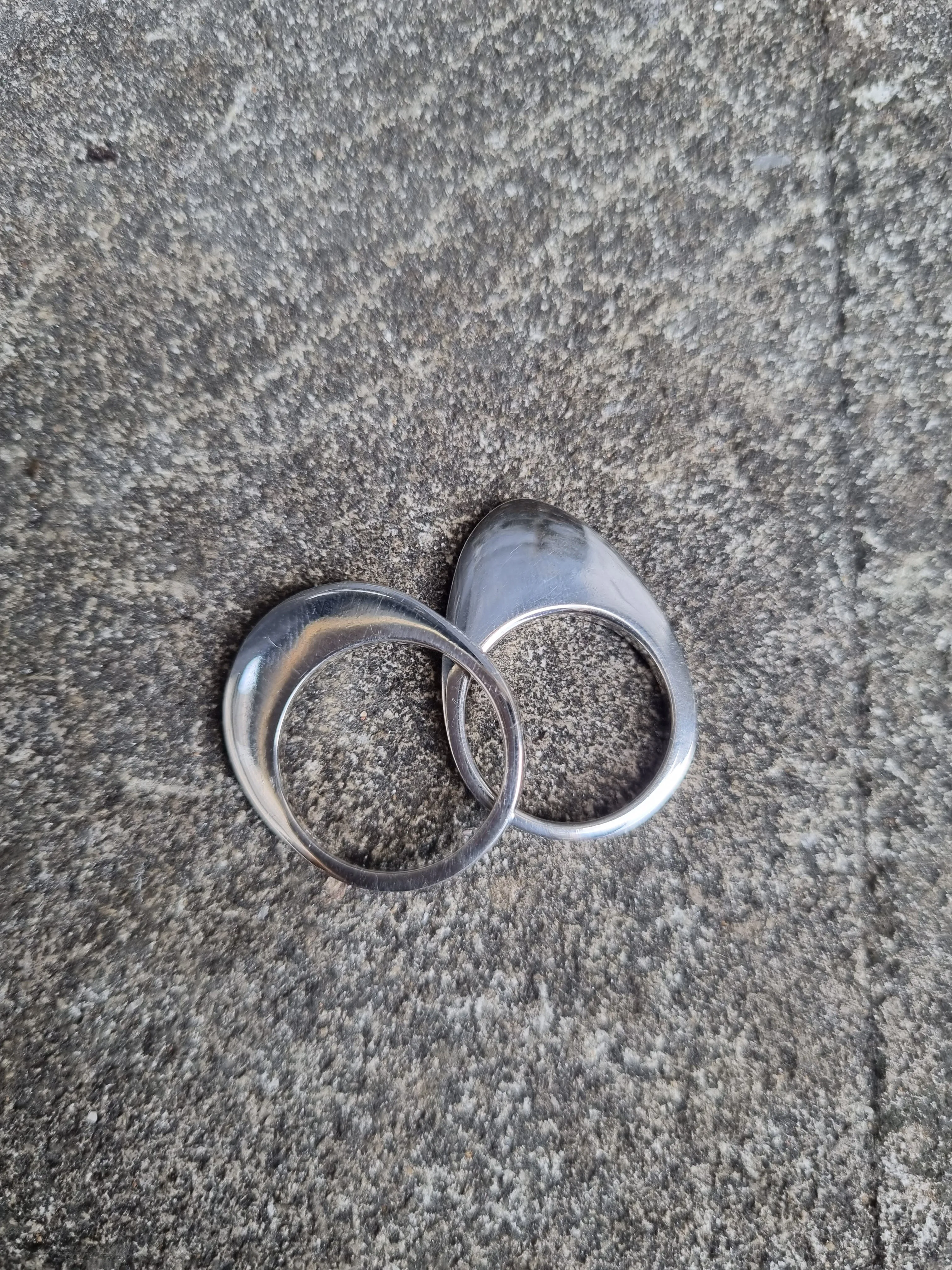 Small Oval Stacking ring
