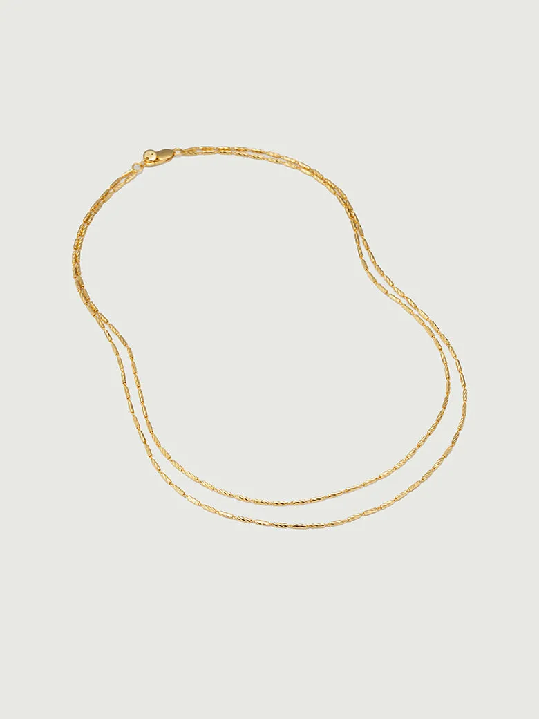 The Lyre Stacking Necklace Set